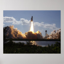 Launch of Space Shuttle Atlantis (STS-110) Print