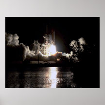 Launch of Space Shuttle Challenger (STS-41G) Print