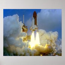Launch of Space Shuttle Columbia (STS-3) Posters