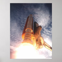 Launch of Space Shuttle Columbia (STS-73) Print