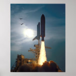 Launch of Space Shuttle Discovery (STS-64) Posters