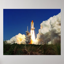Launch of Space Shuttle Discovery (STS-95) Posters