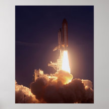 Launch of Space Shuttle Discovery (STS-96) Posters