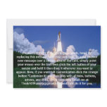 Launch of Space Shuttle invitations