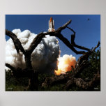 Launch of Space Shuttle STS-83 Print