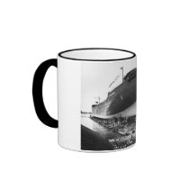 Launching of the Edmund Fitzgerald  6-8-1958 (#1) Coffee Mugs