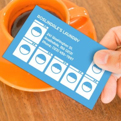 Laundry Business Card by all_items