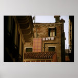 Laundry Day Venice Poster