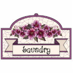 "Laundry" - Decorative Sign - 06 photo sculptures
