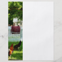 Laundry Hanging on Fence Flyer Design
