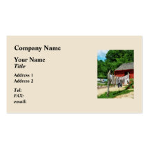 Laundry Hanging on Line Business Card Templates