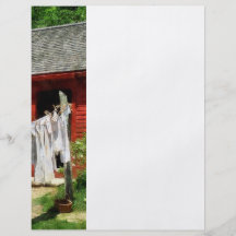 Laundry Hanging on Line Flyers