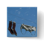 Laundry on the Line Pinback Buttons