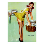 Laundry Pinup business cards