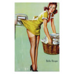 Laundry Pinup flyers