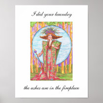 laundry room poster
