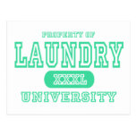 Laundry University Post Card