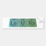 Laura-La-U-Ra-Lanthanum-Uranium-Radium.png Bumper Sticker