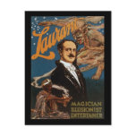 Laurant magician illusionist entertainer postcards