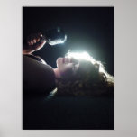 Lauren Dragon Mic-Silouette Poster posters
