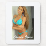 Lauren Jones Blue Bikini mousepads