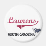 Laurens South Carolina City Classic Refrigerator Magnet