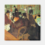 Lautrec: At the Moulin,Rouge Refrigerator Magnet