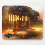 Lava Core Temple mousepads