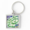 lava dreams nuclear abstract art keychains
