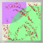 lava lamp poster