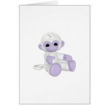 Lavendar Monkey Cards