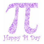 Lavendar Swirls Pi Day Tees and Gifts t-shirts