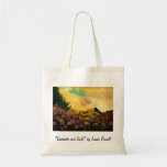 "Lavender and Gold" by Linda Powell~Original Canvas Bag