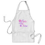 Lavender and Pink Little Sister Tshirts Apron