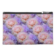 Lavender and Roses Travel Accessory Bag