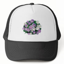 Lavender and White Stokes Asters