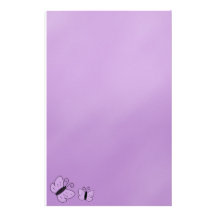 Lavender butterflies stationery design