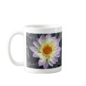Lavender Creme Dahlia mugs