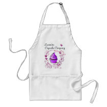 Lavender Cupcake Company Apron (custom)