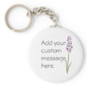 Lavender Flower keychains