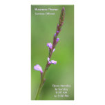 Lavender Flower Rack Card rack cards