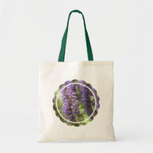 Lavender Flower Small Canvas Bag