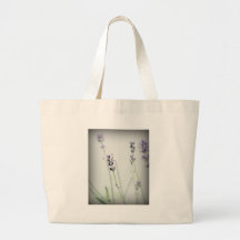 Lavender Flowers Tote Bag