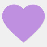 Lavender Heart Sticker