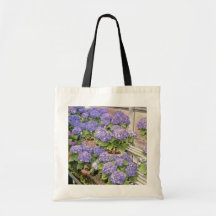 Lavender Hydrangea Macrophylla 'Enziandom' flowers Bag