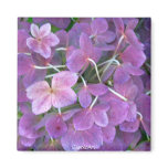 Lavender Hydrangea Magnet