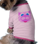 Lavender piggy pet clothing