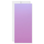 Lavender Pink Gradient Personalised Rack Card