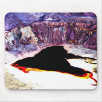 Lavender Pit Mine Abstract