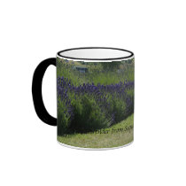 Lavender & Poppies Coffee Mug